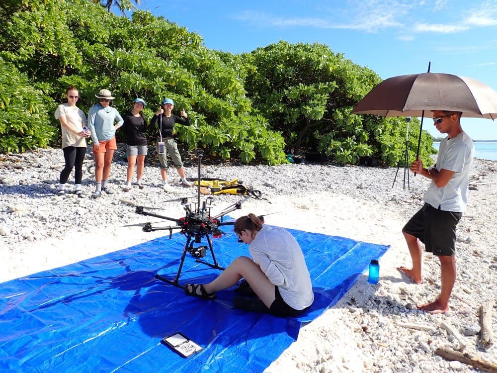 drone preparation for hydrology project
