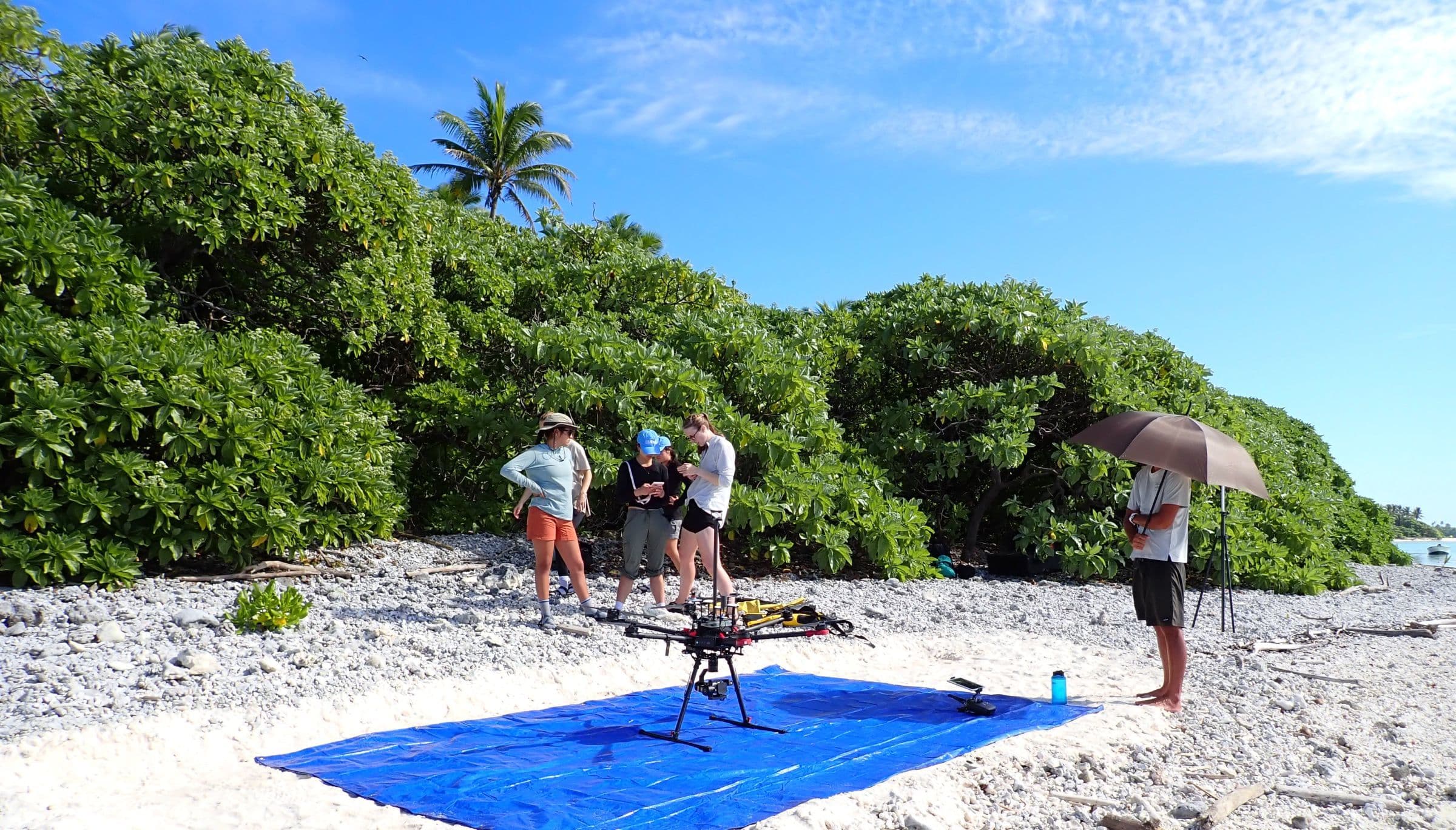 remote sensing of atoll hydrology
