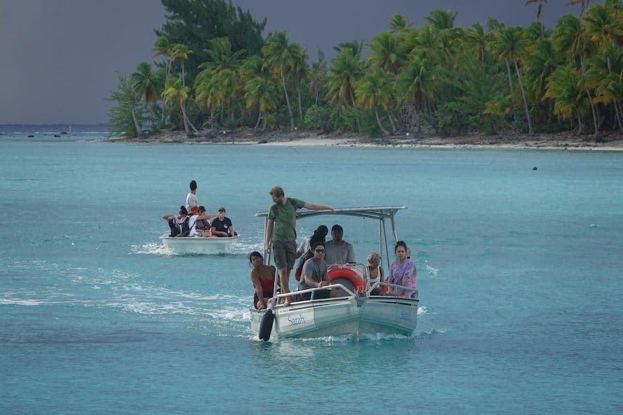 island restoration teams head out to the motu