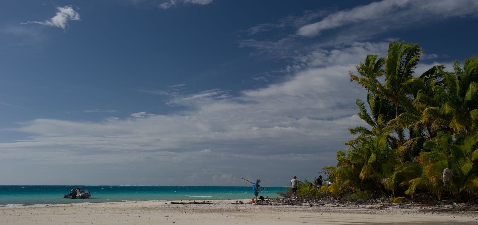 research team on Tetiaroa Atoll